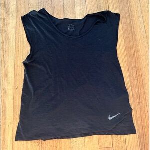Nike Dri Fit Cap Sleeve Athletic shirt black